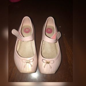 Pink Zaxy ballet toddler shoes